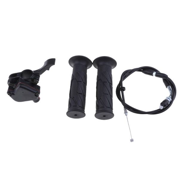 

7/8'' 22mm twist grip & thumb throttle & cable assembly for atv