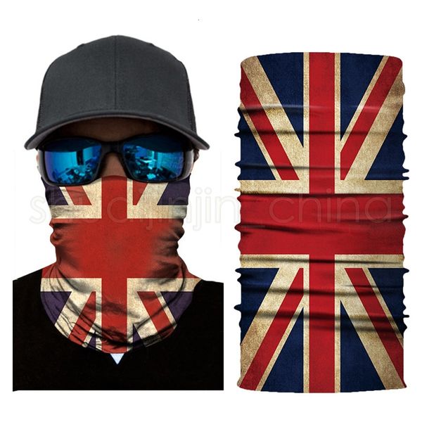 

trendy magic bandana multifunctional flag print riding fashion face mask causal men turban woman outdoor scarf