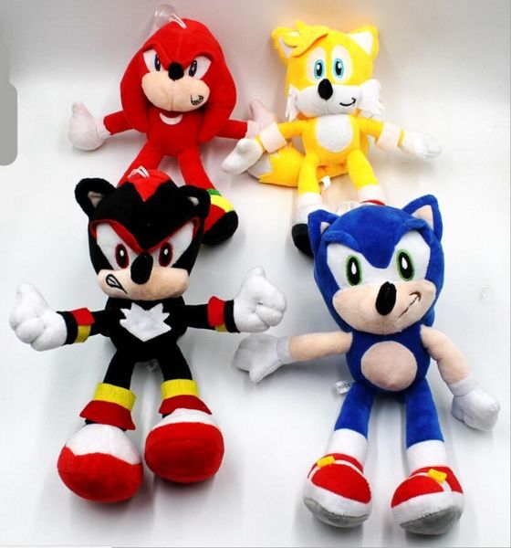 

25cm sonic plush toys sonic the hedgehog stuffed animals dolls hedgehog sonic knuckles the echidna stuffed animals plush toys kids gift