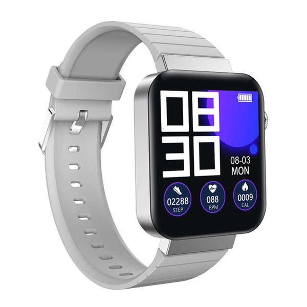 

new mi5 bluetooth smart watch bracelet call reminder heart rate monitoring ios android compatibl