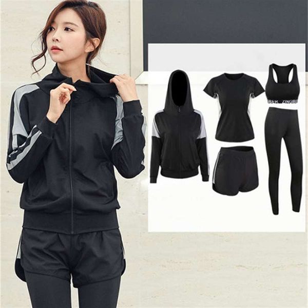 

new style winter and spring fitness suit, Gray