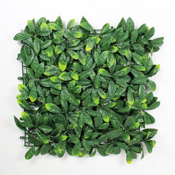 

decorative flowers & wreaths 12 pieces 20" x outdoor plastic garden grass fence sythenic artificial shurbs ornaments boxwood hedges pan