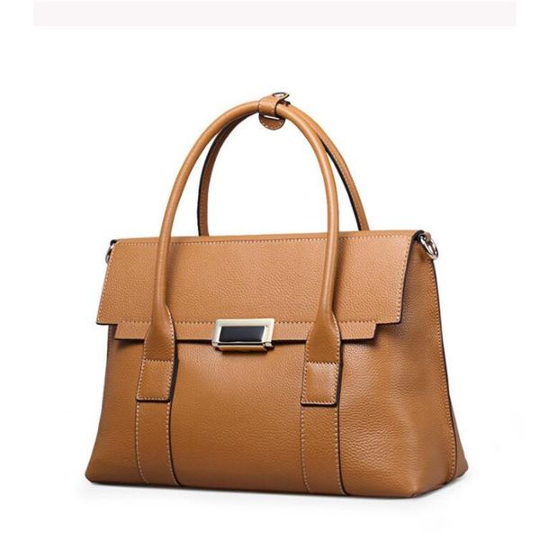 

real cow leather ladies handbags women genuine leather bags totes messenger bags hign quality designer bag