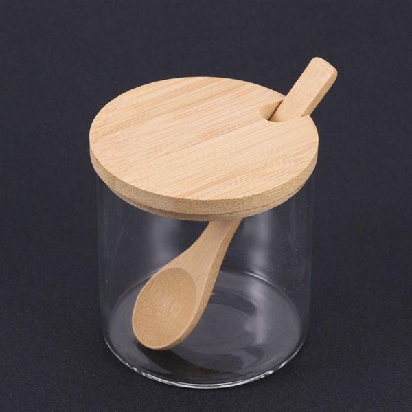 

хранение чая крышка кофе bamboo clear спайс can кухни контейнеры баночки для с 1шт сервировки сахара nuts стекла bbyipt hotstore2010