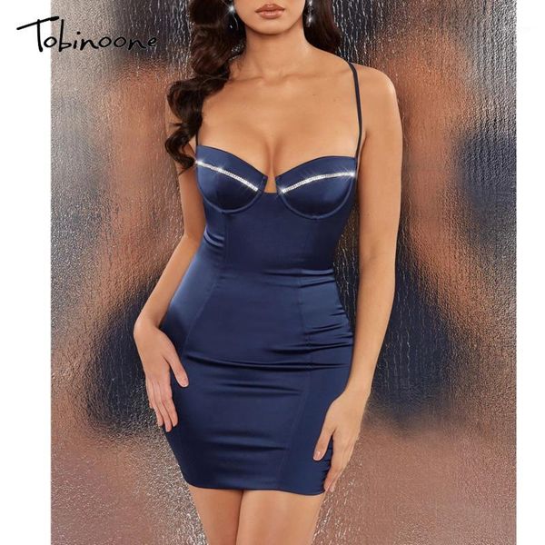 

tobinoone spaghetti strap night club dress women v neck backless party dress summer solid mini bodycon dresses robe1, Black;gray