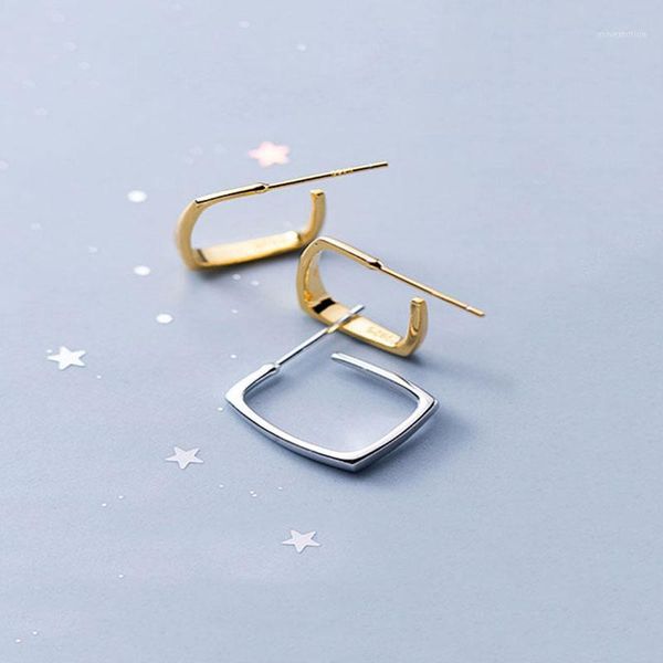 

925 sterling carved silver minimalist for fashion women party prom fine jewelry gold color delicate simple design 2020 new1, Golden;silver