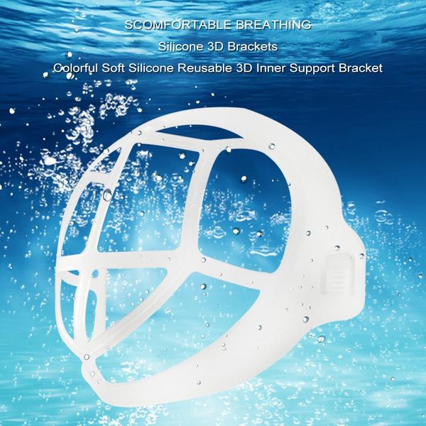 

3d face кронштейн многоразовый face внутренняя поддержка рамка помада protector pp маска кронштейн многоразовые маски для лица держатель bby