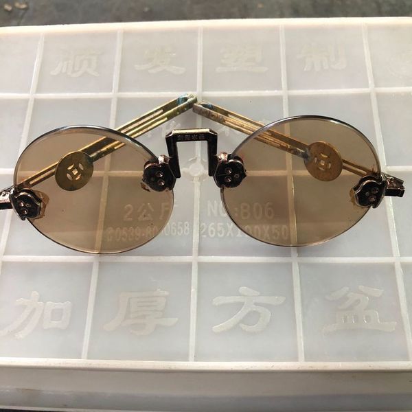 

republic glasses china antique glasses of sunglasses old shanghai sunglasses crystal glasses brown lenses9kxh, White;black