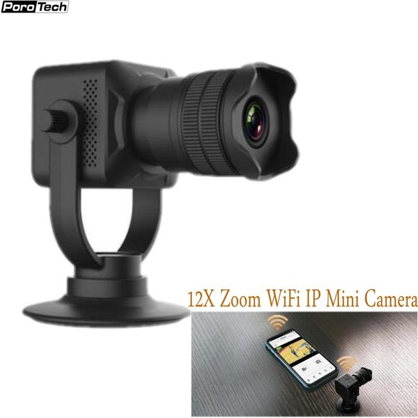 

surveillance mini camera outdoor 12x zoom wifi ip camera motion-detection baby monitoring camera at home to easy install