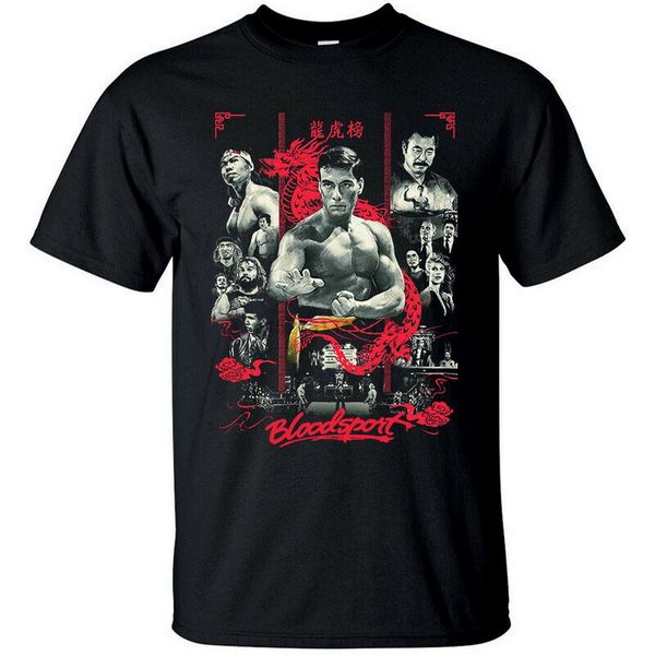 

bloodsport v2 newt arnold movie poster 1988 tee t shirt (black) all sizes s-5xl humorous cotton t-shirt sport hooded sweatshirt hoodie