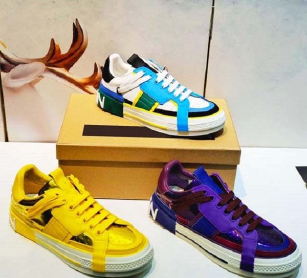 

2022 desinger sneakers brand sneakers designer trainers women casual shoes real leather gold ace slides tripleÂ slippers sandals boots 22, Black