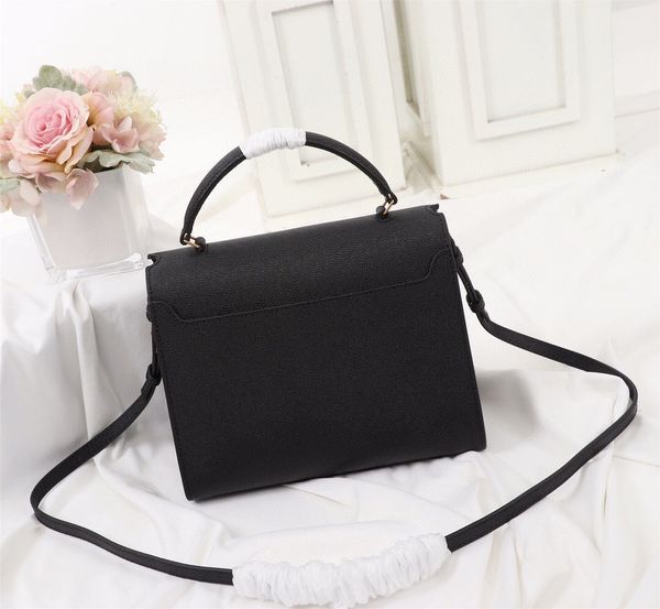 

new women's one-shoulder bag 7a custom quality diagonal cross bag fashion style gold metal accessories with long shoulder strap