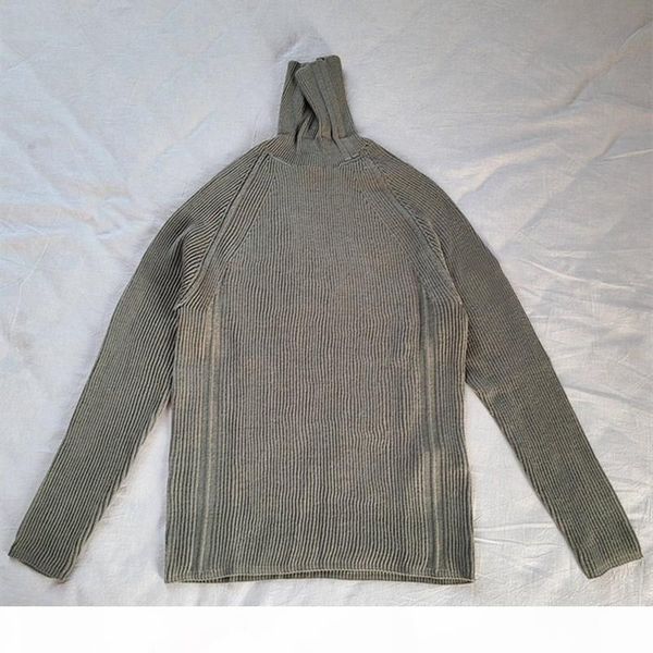 

19fw fashion european turnneck wool sweater standard wool sweatshirts couple mens and womens new sweater hfwpmy008, White;black