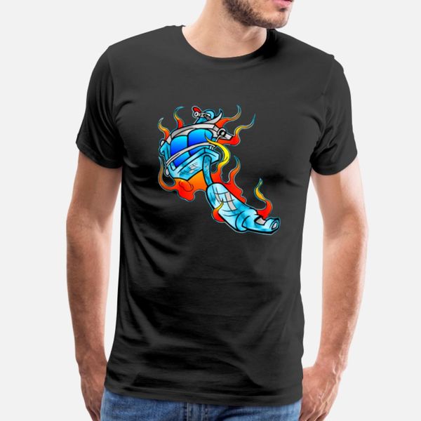 

flaming tattoo machine t shirt fun street vintage tracksuit hoodie sweatshirt