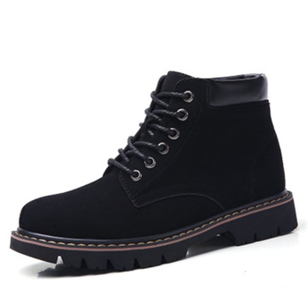 

2021 new classic female superior quality winter snow autumn women's round toe boots e9w4, Black