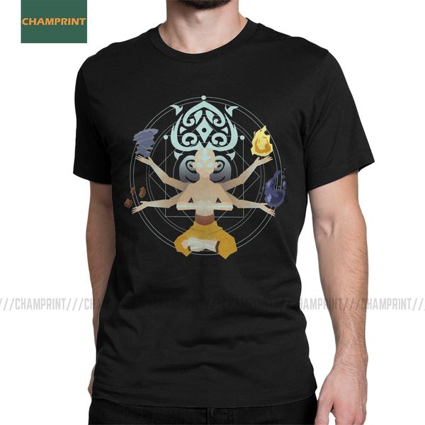 

avatar the last airbender legend of korra aang fire air earth water appa short sleeve tees graphic hooded sweatshirt hoodie men t shirt