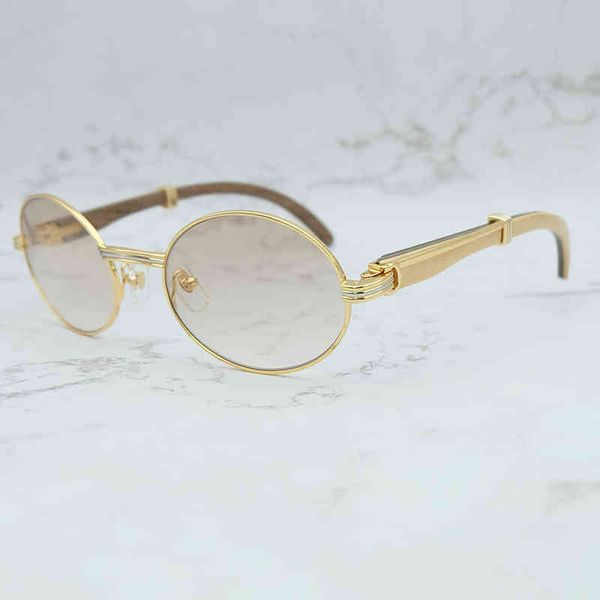 

2022 factory wholesale model wood white red wooden oval shopping sunglass mens driving shade women cool eyewear bky1 sunglasses, White;black