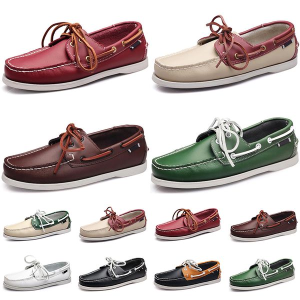 

2021 new men running shoes triple white black brown orange red mens fashion trainer sneakers outdoor jogging walking size 40-45