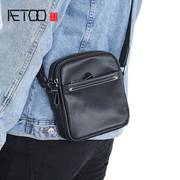 

hbp aetoo men's leather shoulder bag leather crossbody