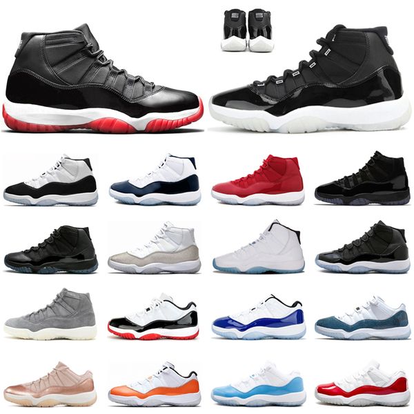 

shoes 25th basketball anniversary 11 jumpman 11s high low white bred concord 45 metallic silver legend blue mens trainers sports sneakers, Black