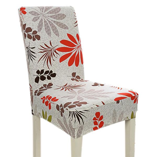

flower printing chair covers four seasons home chair cover anti-dirty dining cover case for banquet party supplies