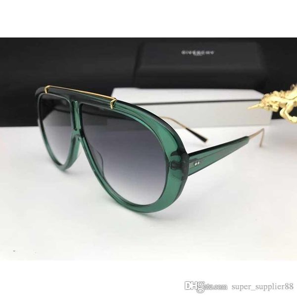 

brand designer sunglasses in the new quarter of 2020 round body lubricated frame, personalized metal temples workmanship uv400 ev1088, White;black