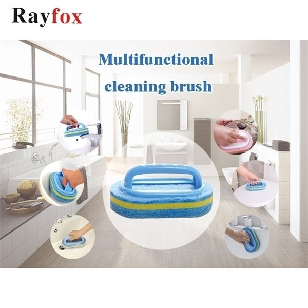 

cleaning tools brush plastic handle sponge bathroom toilet glass wall clean kitchen accessories gadgets goods