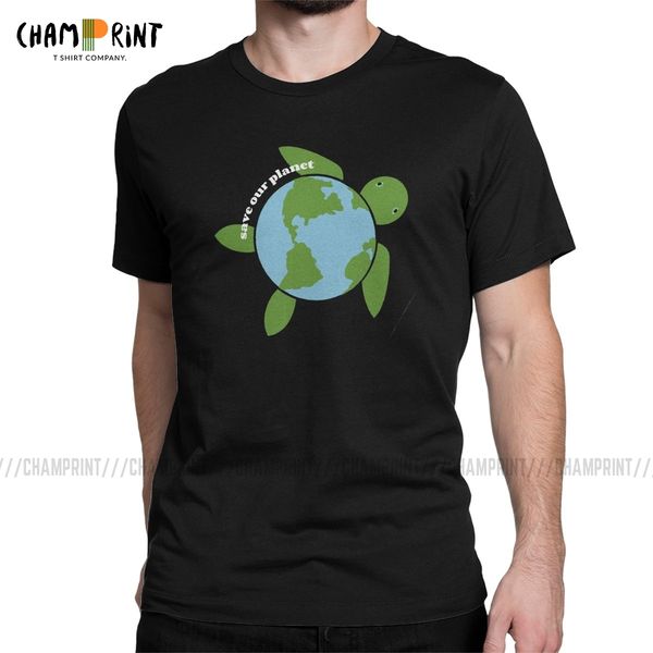 

sport vintage save our planet earth day t-shirt men round neck 100% cotton t shirt protect environment tee shirt new arrival clothes