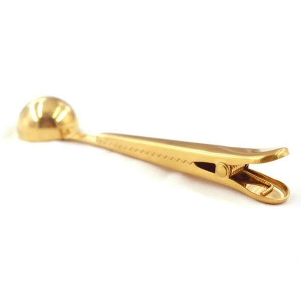 

quality stainless steel ground coffee spoons golden measuring scoop spoon with bag sqcyos home_hot