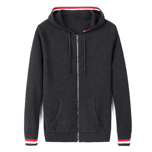 

men's sweaters small horse zipper cotton sweater autumn winter jersey jumper hombre pull homme hiver pullover men knitted, White;black