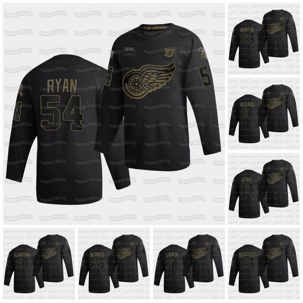 

womens moritz seider 2020 salute to service detroit red wings vladislav namestnikov jersey bobby ryan jimmy howard dylan larkin bertuzzi, Black;red