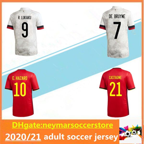 

20/21 belgium maillot de foot hazard kompany soccer jerseys 2020 2021 lukaku mertens de bruyne camisa de futebol football shirt, Black;yellow