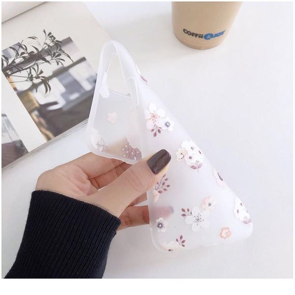 

phone case for iphone 11 pro 7 8 6 6s plus x xr xs max se2 flowers soft tpu sile 3 wmthxy