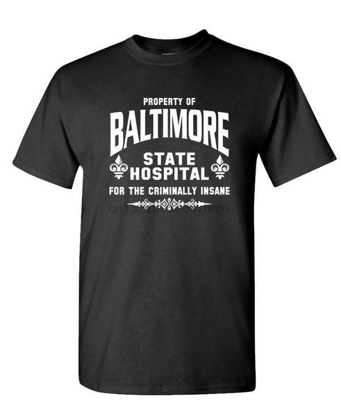 

baltimore state hospital - hannibal silence - cotton t-shirt sport hooded sweatshirt hoodie