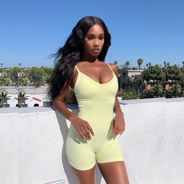 

women's sports romper casual jumpsuit off-shoulder loose elastic knitting home gym yoga sportswear summer fall run bike clothes, White;black