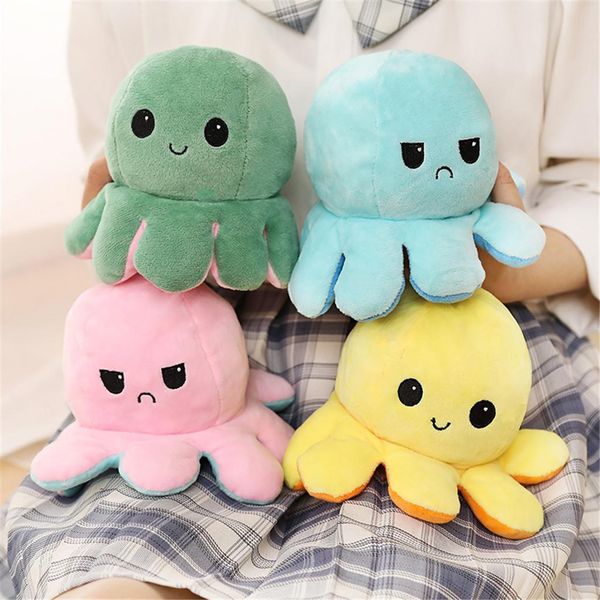 

dhl reversible flip ocs stuffed doll soft simulation reversible plush toy color chapter plush doll filled plush child xmas gift fy7309