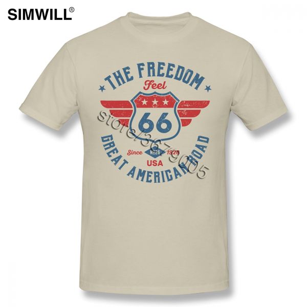 

classic vintage om great american road men's short sleeve pure tees route 66 tshirt sport hooded sweatshirt hoodie men t shirt