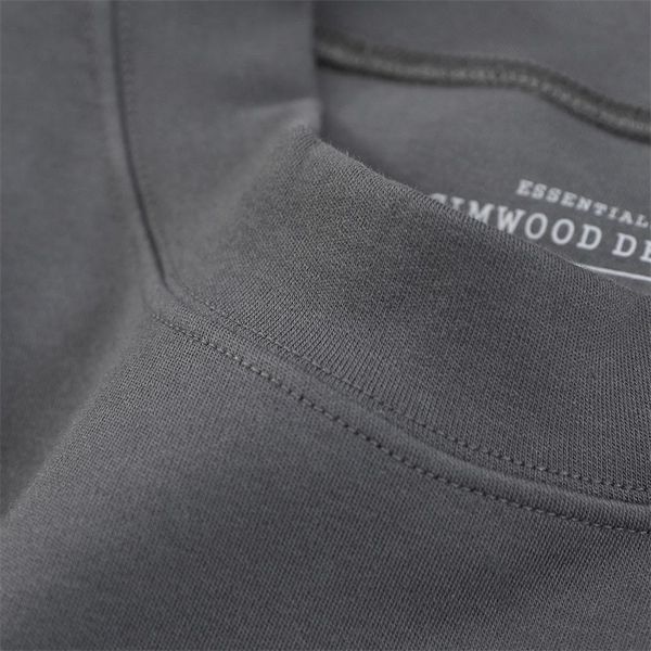 SIMWOOD Autunno New Mock-Neck T-shirt Uomo manica lunga Basic Top Casual morbido confortevole maglietta Plus Size Pullover 201203