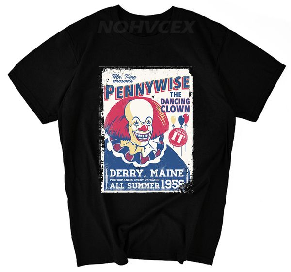 

pennywise dancing clown it movie film retro vintage horror cult white style harajuku funny print sport hooded sweatshirt hoodie t shirt