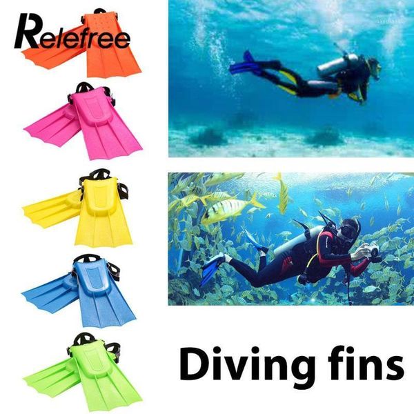 

fins & gloves 1pair snorkeling swim flippers with adjustable heel diving fins1