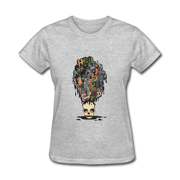 

s death skeleton head with ghosts short sleeve hoodie designers t shirts sweatshirt