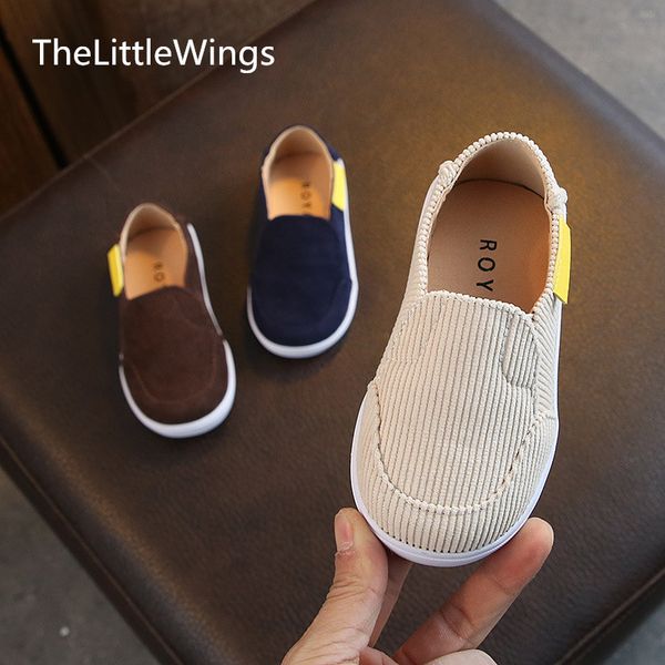 

children's casual shoes breathable anti-slip girl flat shoes1-8 years old 2020 boys loafers school super soft and comfortable, Black