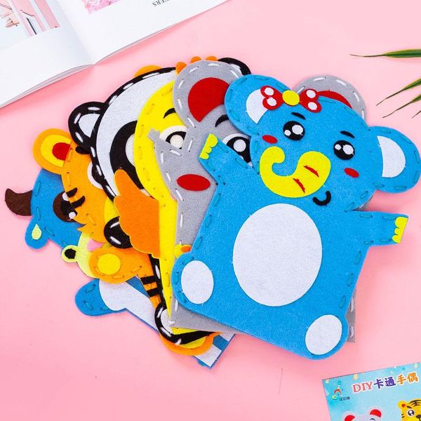 

b.f.brother оптовая канцелярские товары ремесла diy хобби и ремесла материалы для diy non woven hand puppets материалов пакета jllmlo