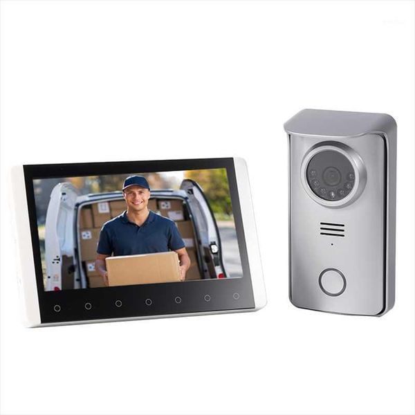 

doorbells 2.4g video door phone 7 inch smart wireless intercom 720p doorbell motion camera support1