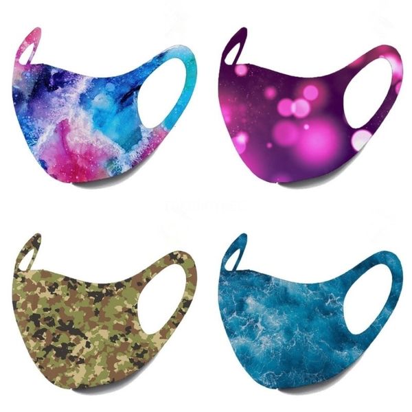 

stock ship and in face fast with breathing valve 3-layer designer printed mask dustproof earloop masks 0102 #682#183