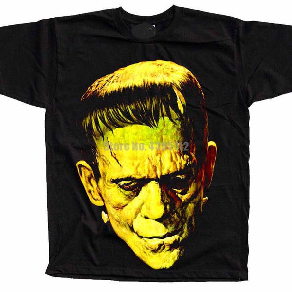 

frankenstein movie poster homme funny t shirts hip hop clothing t shirt gym t-shirt brand t-shirts for men sport hooded sweatshirt hoodie