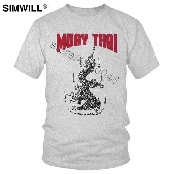 

men's muay thai dragon tshirt classic thailand combat short sleeved eco printed regular fit fans sport hooded sweatshirt hoodie men t s