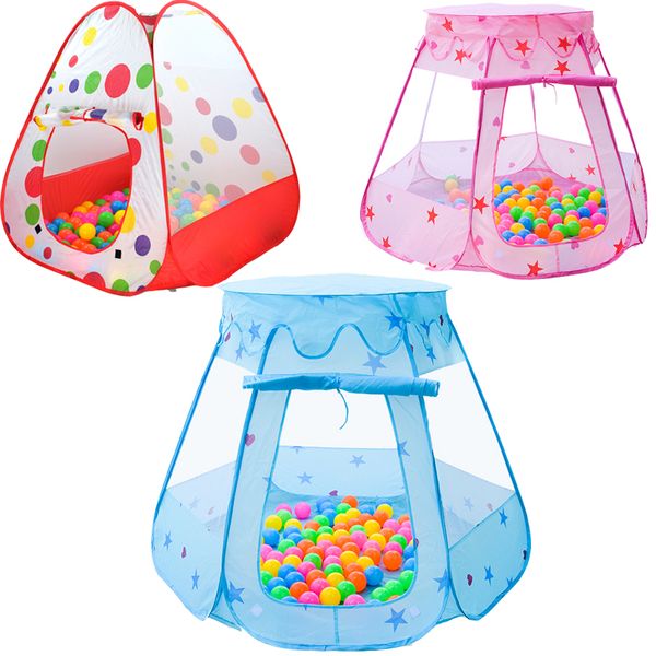

in/outdoor play house toys for children ball pool star tent crawling toy play tent for kid gift 1020