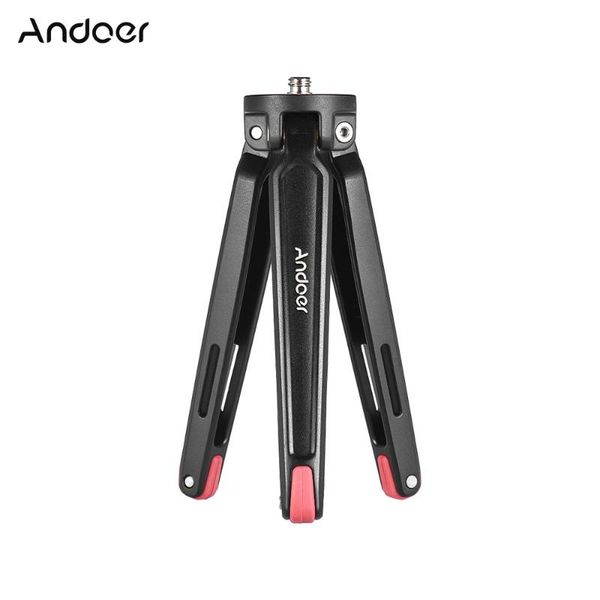 

tripods andoer mini aluminum tripod handheld travel deskcamera stand holder for canon nikon sony dslr action sports