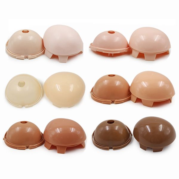 

blyth doll dome and scalp custom doll white natural tan dark translucent skin 1/6 1011
